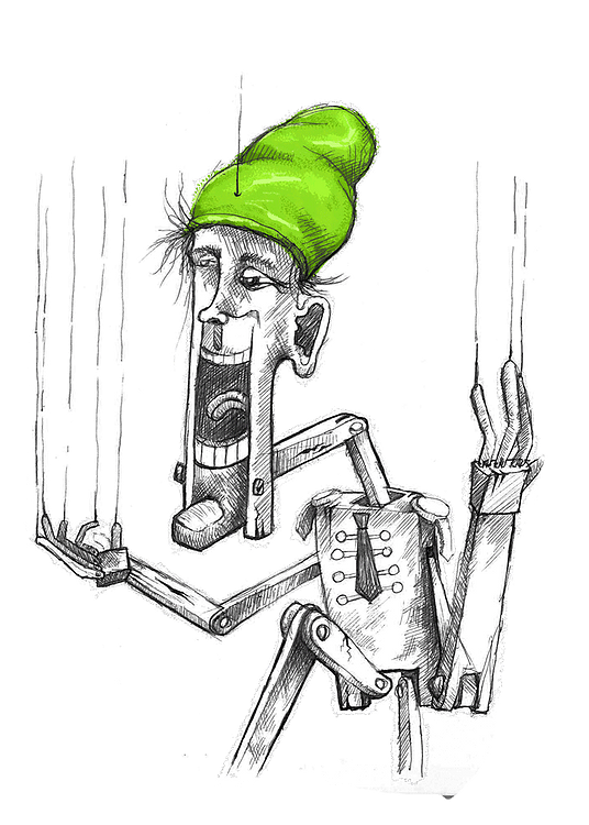 kresba, ilustrace, melounový kluk, plakát